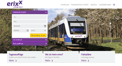 Desktop Screenshot of erixx.de